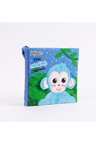 Jolly Baby Carte moale senzoriala "Maimutica - Punctul lipsa " Jollybaby 8153J-3
