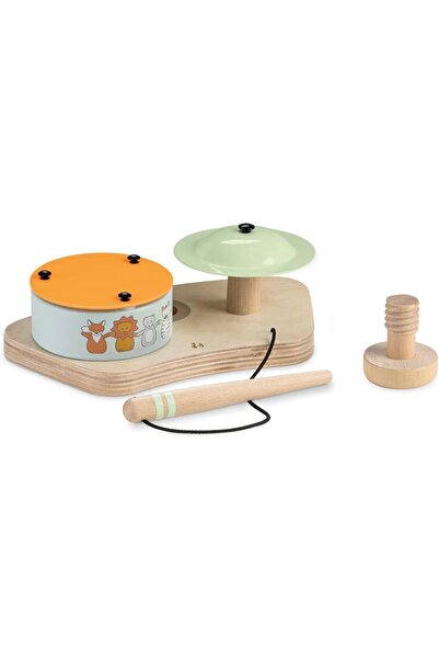 HAUCK Drum Set for Alpha+, Beta+ and Arketa Play Tray, Trains Hand-Eye Coordi...
