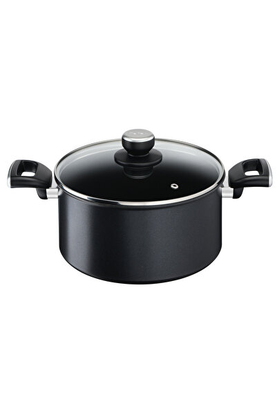 TEFAL Oală Unlimited G2554672, 24 cm, strat antiaderent 100% sigur, Titan Ant...