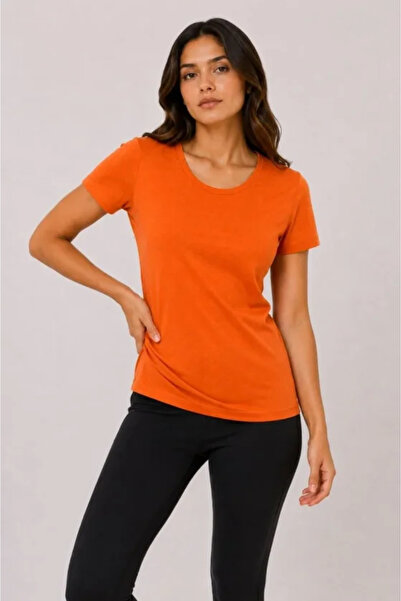 Simala Basic T-Shirt Crew Neck Short Sleeve Casual Summer Slim Fit T-Shirt - ...
