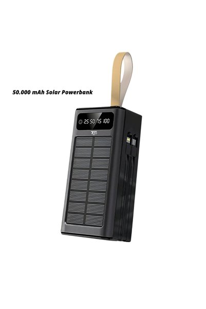 50.000 Powerbank güneş enerjili