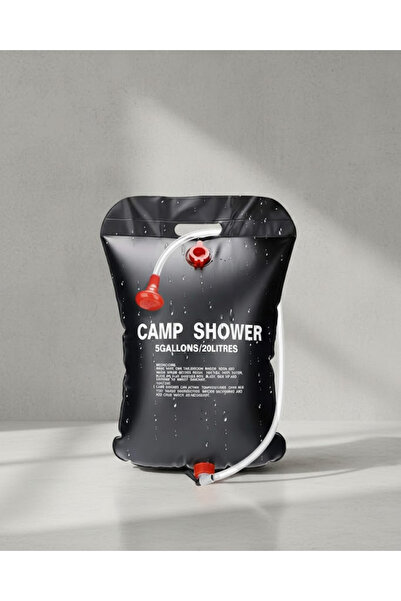 teknodayım Solar Camping Shower 20 Liter Portable Transparent Outdoor Shower ...