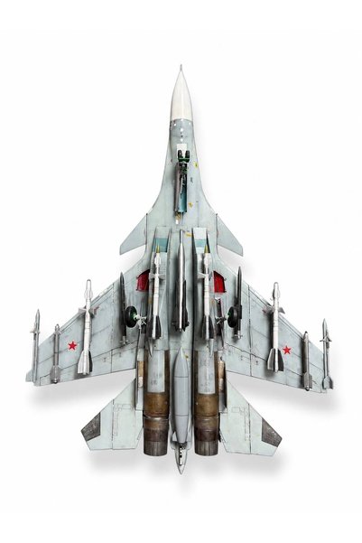 CREWTURK نموذج طائرة SU-27 مُجمَّع ومُطلي