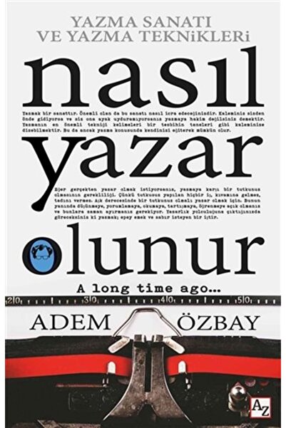 Az Kitap How to Become a Writer