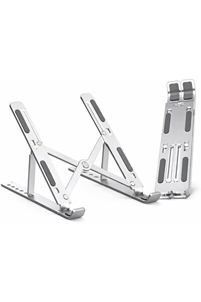 GENERAL Adjustable Laptop Stand for Desk Ergonomic, 6 Angles Aluminum Laptop ...