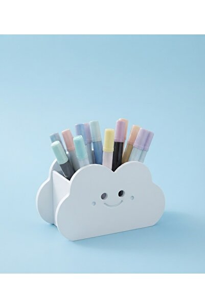 Onflow Cute Cloud Design Desktop Pen Holder and Organizer