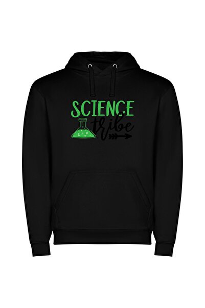 iLovePrints Green Science Elixir Duo Φούτερ με κουκούλα σε χρώμα Μαύρο