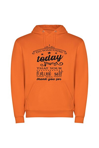 iLovePrints Future Gratitude: Inspiring Tomorrow! Φούτερ με κουκούλα σε χρώμα...
