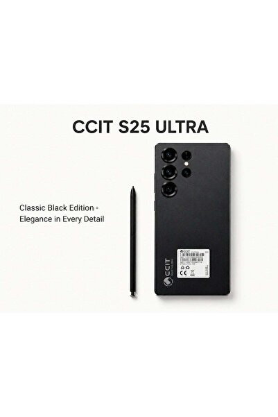 CCIT S25 Ultra Smartphone (512GB Storage + 8GB RAM) – 6.8” Display, 6000mAh B...
