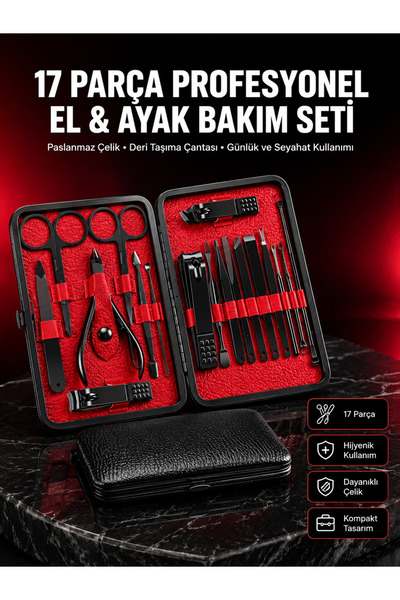 izbul 17-Piece Care Set with Compact and Stylish Design, New Generation