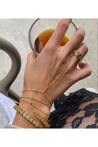 Niceboutique Design Gold Nevai Steel Şahmeran