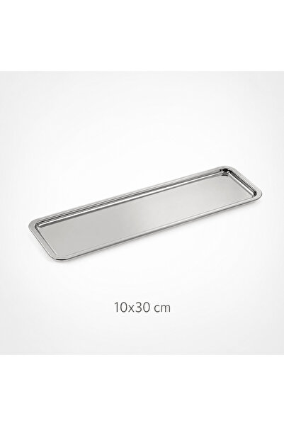 ÖZBİR 6 قطع من صينية المخبوزات الفولاذية رقم: 1؛ مقاس 10×30 سم.