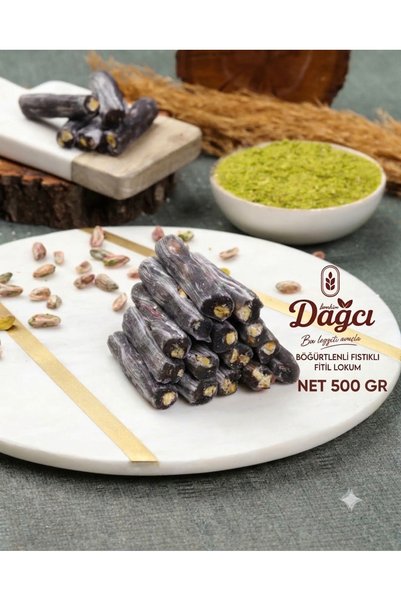 İBRAHİM DAĞCI BAHARATLARI Blackberry Peanut Flavor Lokum (500 Gr)