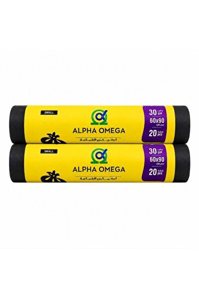 Generic Alpha Omega 30 Gallon Large Garbage Bags Outdoor Lawn Leaf Bags, Pack...