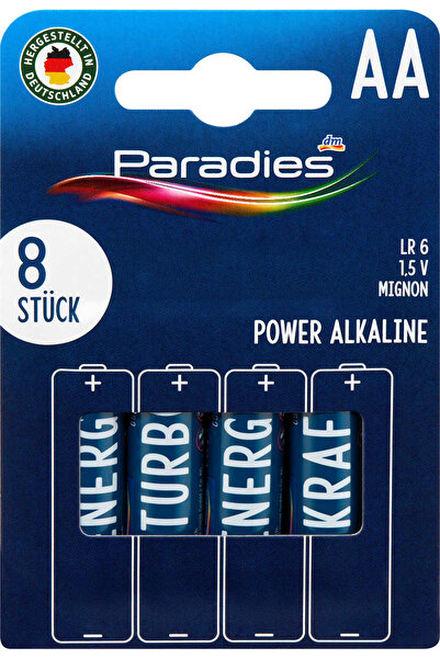 OEM Alkaline batteries AA, LR 6, 15 V, 8 pcs