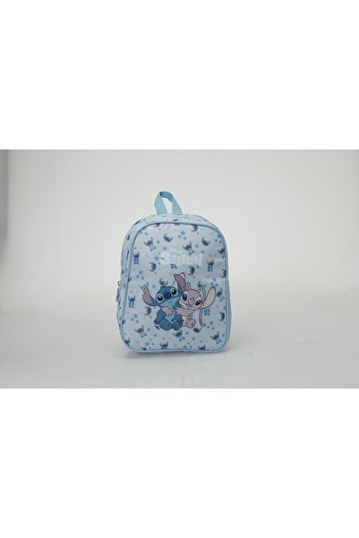 Stitch Anaokulu Çantası Kız Çocuk Mavi BTS LITTLE BPCK 6P