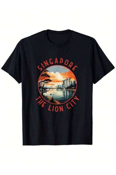 2BIR Singapore Vintage Distressed Circle Retro Suitable For All Men And Women...