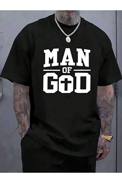135 Men's Oversized T-Shirt Tall Big Men Soft Breathable Fabric, Loose Fit Ro...