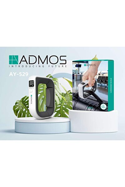 ADMOS ميزان رقمي للأمتعة |   ميزان محمول للأمتعة بسعة 50 كجم مع شاشة LCD