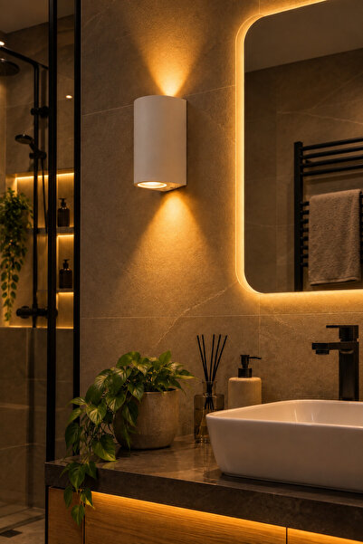 Aplix Liva Ap-4050A Led Wall Sconce with Radar Sensor 2700K Amber Light White...