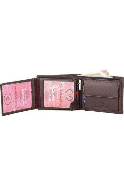Wildhorn mens Leather Wallet Belt Combo Men's Wallet