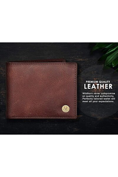 Wildhorn Brown Men's Wallet (