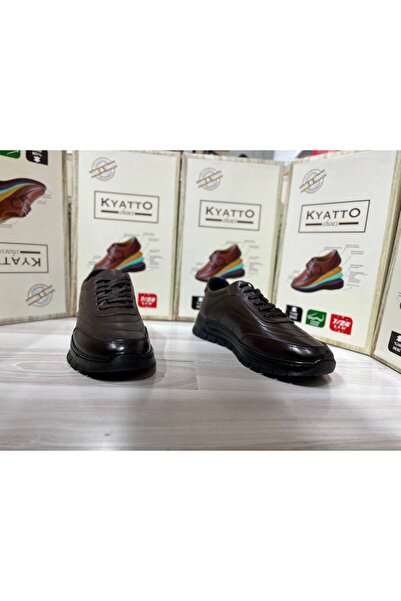 KYATTO 1000 Genuine Leather Casual Comfortable Men's Shoes