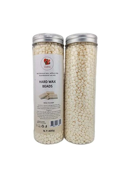 Zaira White Chocolate Hard Wax Beads 400g | Strip less Hair Removal Wax for F...