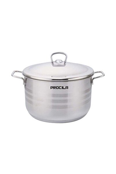 Procila Estra Stainless Steel Cooking Pot 18CM Silver With 5 Induction Layers...