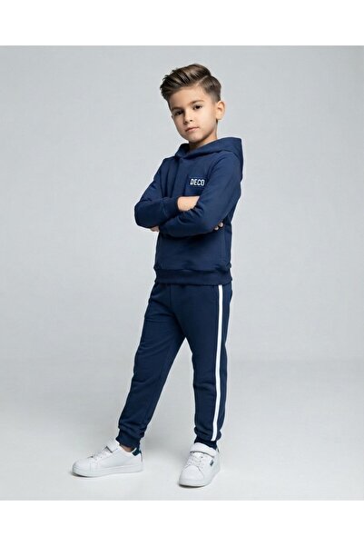 Egelite Boys' Seasonal 2-Piece Hooded Sweatshirt and Sweatpants Set with 2 St...