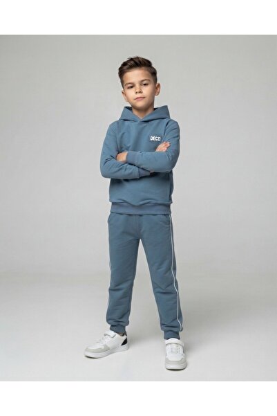 Egelite Boys' Seasonal 2-Piece Hooded Sweatshirt and Sweatpants Set with 2 St...