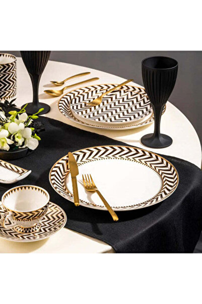 Roots Furniture طقم عشاء مكون من 21 قطعة