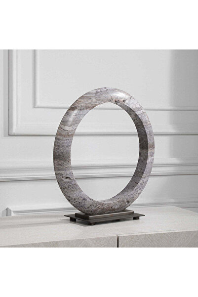 UTTERMOST منحوتة حجرية مائلة