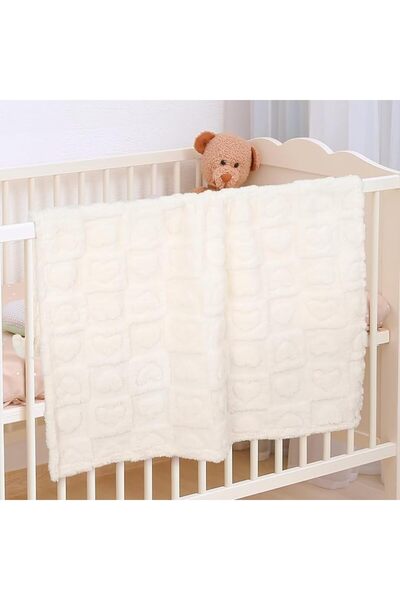 LEFAFA Baby Blanket for Boys Girls, Soft Warm Cozy Heart Toddler Blankets, Fl...