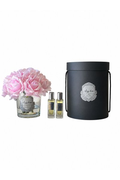 ArzzHome Premium 10'lu Islak Dokulu Gül Aranjmanı & Çiçeksi Parfüm Hediye Set...