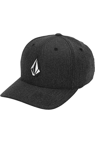 Volcom قبعة حجرية كاملة Hthr Flexfit Chh