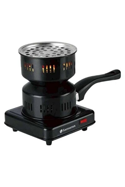 Samoran موقد فحم كهربائي - مزود بزر تشغيل/إيقاف - 450 واط - HB4-0005