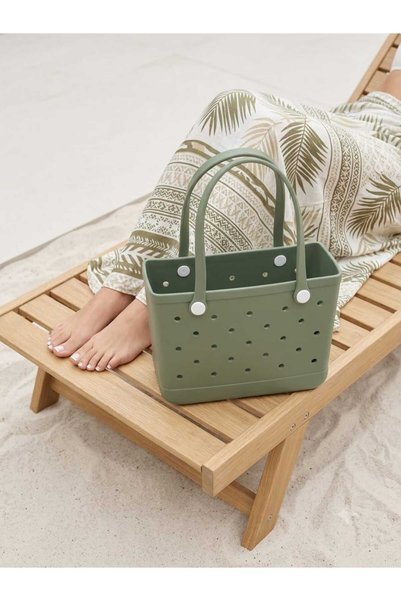 E evalupe Women's Beach Bag – Perforated Eva Material – Water Resistant – Suitable for Daily Use