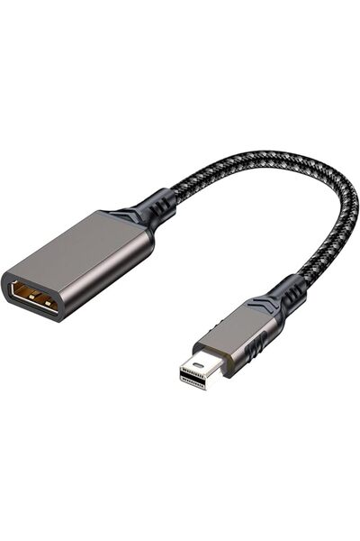 TERRIFI محول من منفذ Mini DisplayPort إلى HDMI بدقة 4K و60 هرتز، كابل عالي ال...