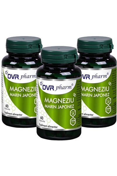 DVR Pharm Pachet Magneziu marin japonez (din surse organice), cu absorbtie ri...