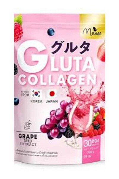 Manee Products (Gluta Collagen Extract from Grape Seeds 30 sachets)