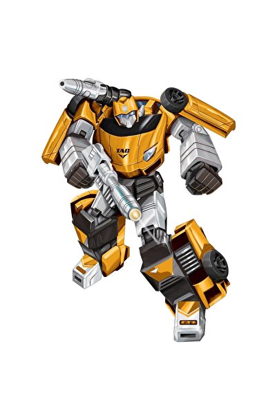 OEM Jucărie robot vehicul transformabil galben/roșu pentru băieți 3+