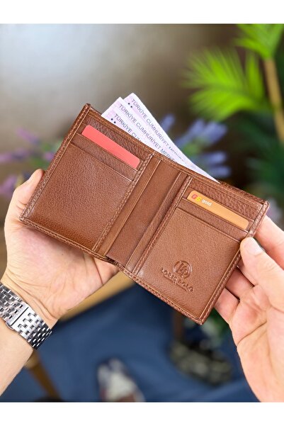LORİS POLO Marten Genuine Leather Unisex Wallet with Plenty of Card Holders