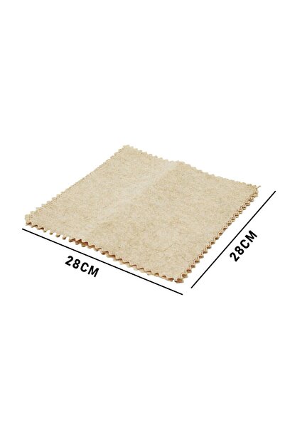Marsilyan 3 Pcs 28X28Cm Green Fiber Pumpkin Hemp Production Pure Natural Clea...
