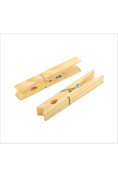 Marsilyan Wooden Clothes Pegs 144 Pieces () Ilkel-Grp9Y84