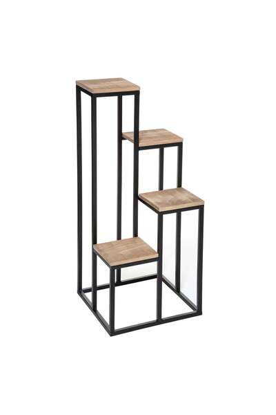 Atmosphera Etajeră pentru plante cu 4 rafturi - Pin, H.88 cm