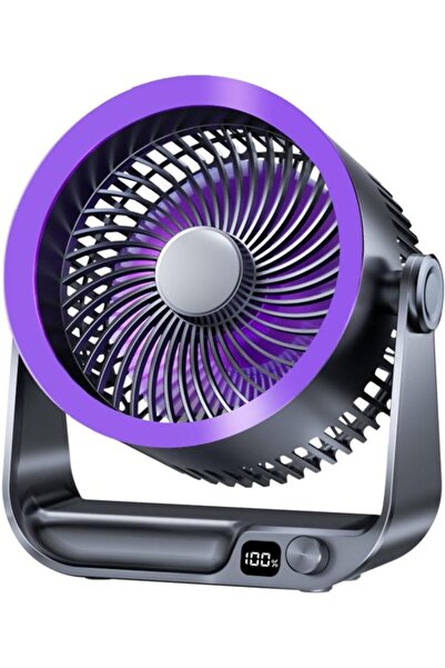 Morvena Picks Ventilator USB silențios cu răcire puternică, 10 viteze reglabi...