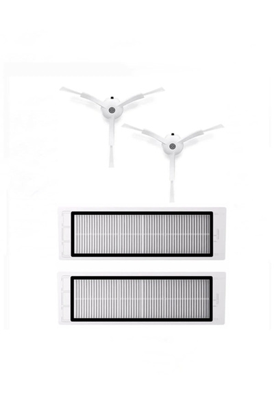LİN GRUP Set de 4 piese de schimb compatibile cu aspiratorul robot Xiaomi Vac...