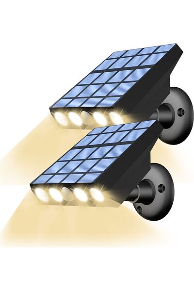 STARSTAR Two LED solar garden lights/outdoor patio lights with motion sensors...