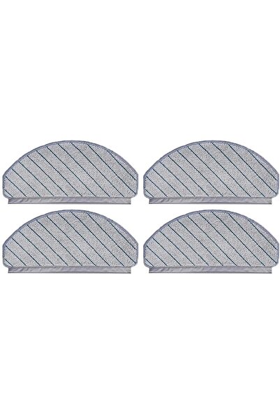 STARSTAR 4-Piece Mop Pad Set Washable Reusable Microfiber for Ecovacs N9+ X1s...